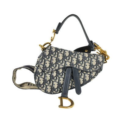 Christian Dior Mini Saddle with Strap