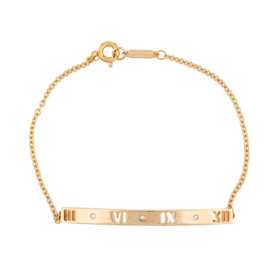 Tiffany & Co. Atlas Bar Diamond Bracelet