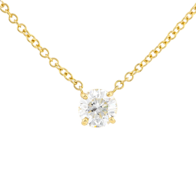 1.05ct Diamond Solitaire Pendant GIA D P1