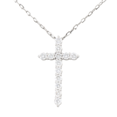1.10ct Diamond Cross Pendant