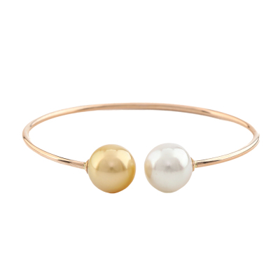 10.9mm South Sea Pearl Open Bangle