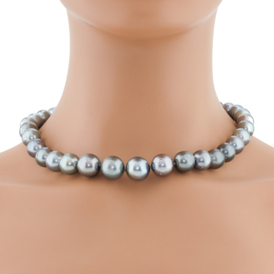 14.9-11.1mm Tahitian Pearl Necklace