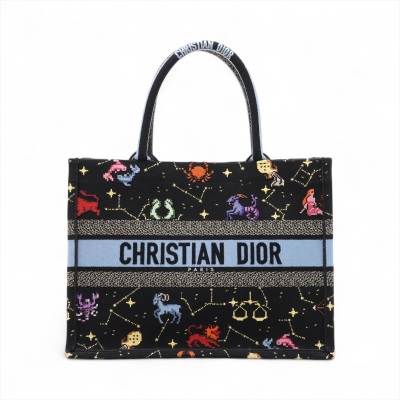 Christian Dior Pixel Zodiac Medium Book Tote