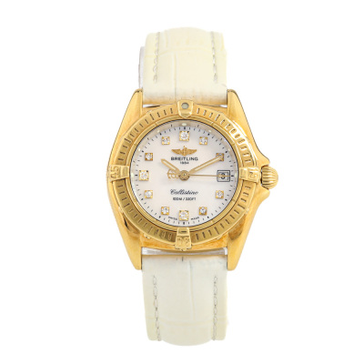 Breitling Callistino 18ct Gold & Stainless Steel Watch