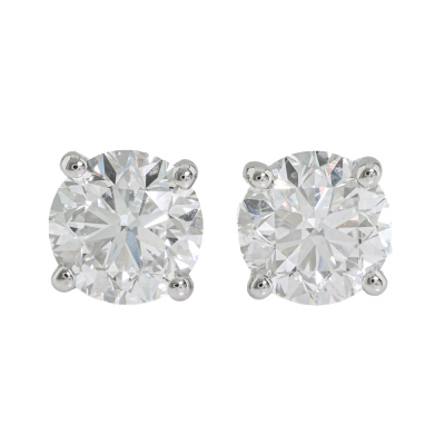 1.00ct Diamond Studs GIA D VS1