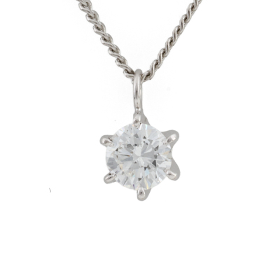 0.31ct Diamond Solitaire Pendant