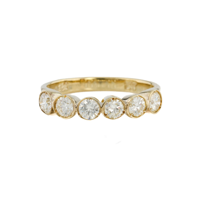 0.70ct Diamond Eternity Ring 14ct Yellow Gold
