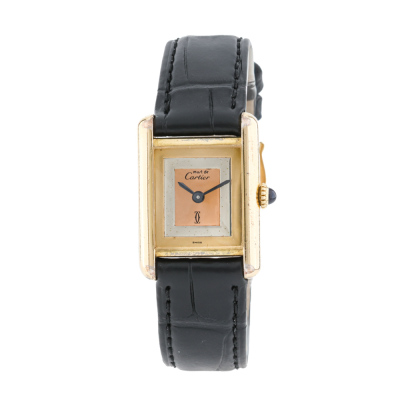 Must Tank Vermeil Cartier Ladies Watch