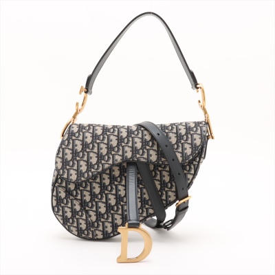 Christian Dior Oblique Saddle with Strap