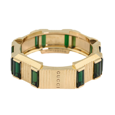 Gucci Link to Love Tourmaline Ring