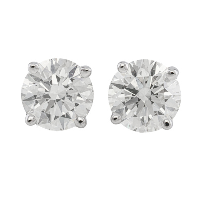 1.22ct Diamond Studs GIA H SI1, H SI2