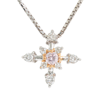Argyle Origin Fancy Pink Diamond Pendant GSL