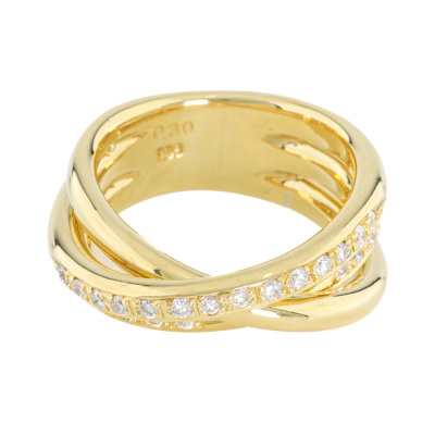 0.30ct Diamond Dress Ring 18ct Gold 13.4g