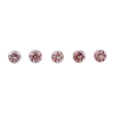 5 Argyle Origin Pink Diamonds GSL