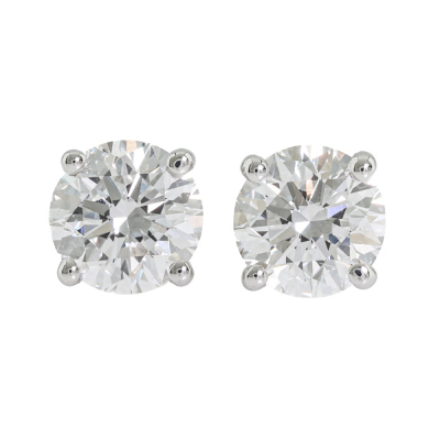 1.00ct Diamond Studs GIA D VS1