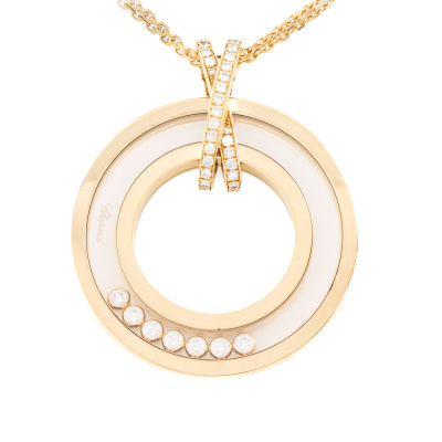 Chopard Happy Sprint Diamond Pendant