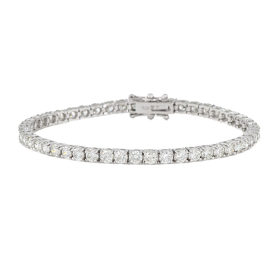 7.66ct Diamond Tennis Bracelet
