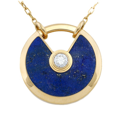 Amulette de Cartier Necklace Lapis Lazuli