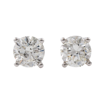 1.00ct Diamond Studs GIA J SI1