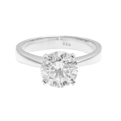 2.10ct Diamond Solitaire Ring GIA E SI2