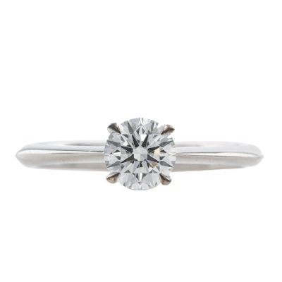 0.53ct Diamond Solitaire Ring GIA E VVS2
