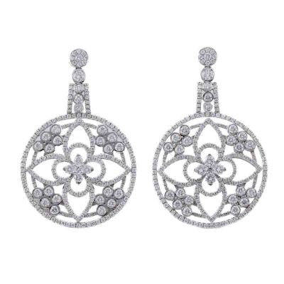 4.51ct Diamond Dress Earrings