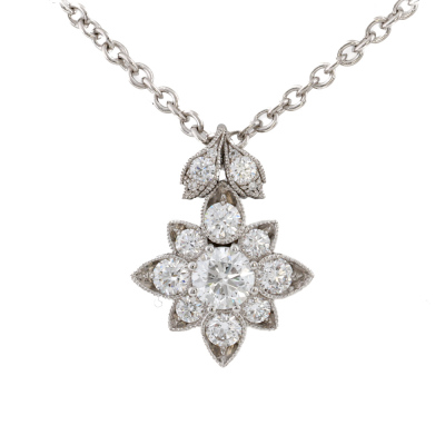 Gucci Flora Diamond Necklace