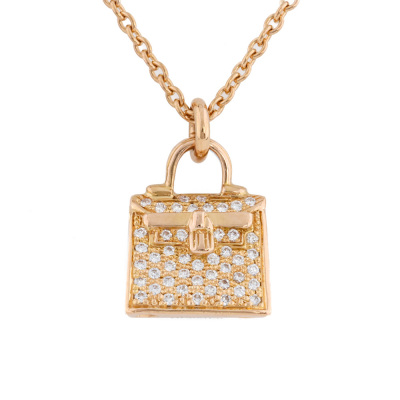 Hermes Amulettes Kelly Pendant