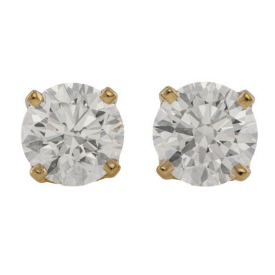 1.41ct Diamond Studs GIA G VVS2, H VVS1