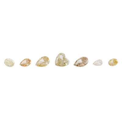 1.61ct Loose Parcel Multicolour Diamond