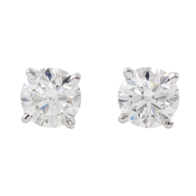 1.01ct Diamond Studs GIA G VVS1