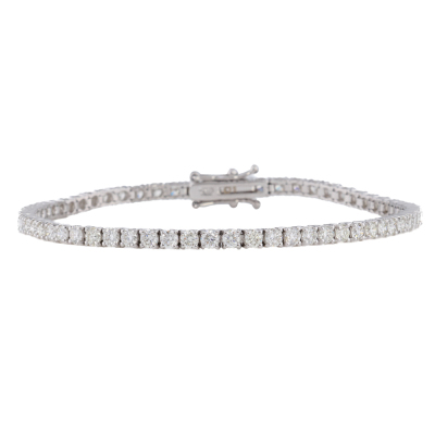 3.96ct Diamond Tennis Bracelet