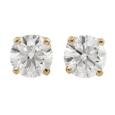 0.80ct Diamond Studs GIA D VVS2