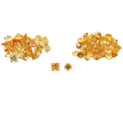 10.62ct Loose Parcel of Yellow Sapphires