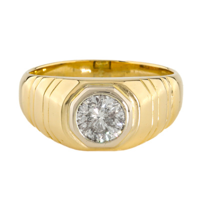 1.25ct Diamond Mens Ring