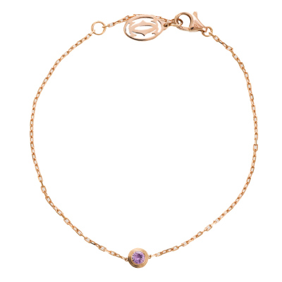Cartier D Amour Bracelet Pink Sapphire