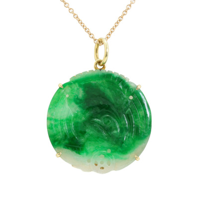 Green Jade Pendant