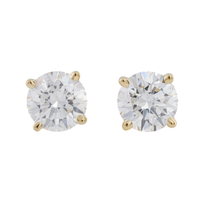 0.93ct Diamond Studs GIA D SI2, E SI2