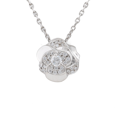 Chanel Camelia Diamond Pendant