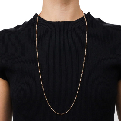 Cartier Ball Chain Necklace, 18ct 21.5g