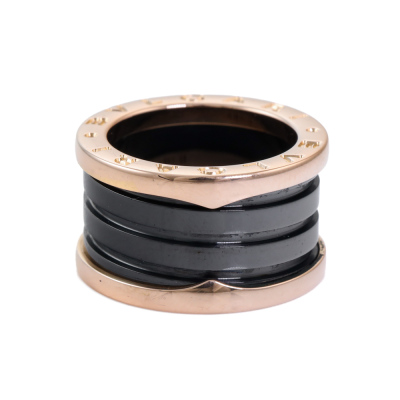 Bvlgari B.Zero1 Four-Band Ceramic Ring