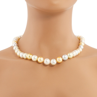 Autore Pearl Strand Necklace 12.0-9.2mm