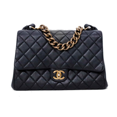Chanel Large Trapezio Flap Bag