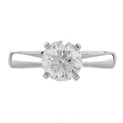 1.51ct Diamond Solitaire Ring GIA D VS1