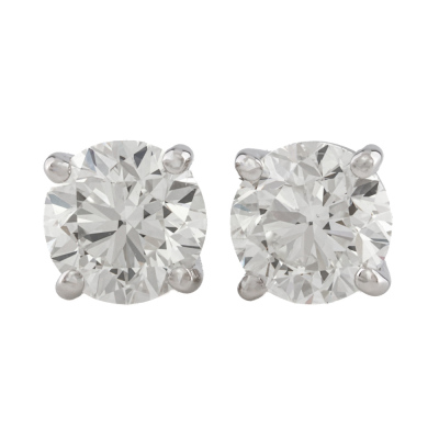 1.00ct Diamond Studs GIA G VS1, G VS2