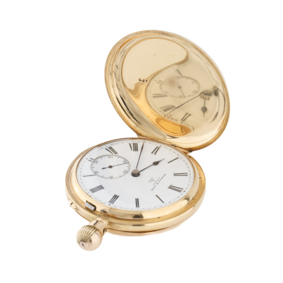Barraud & Lunds 18ct Gold Pocket Watch 110g
