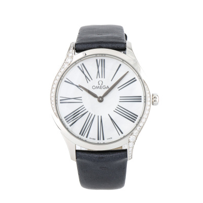 Omega De Viller Tresor with Diamond Watch