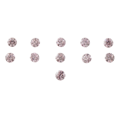 0.12ct 7P Argyle Pink Diamonds