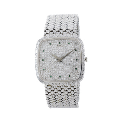 Piaget 18ct White Gold & Diamond Dial 96.3g