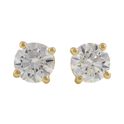 0.80ct Diamond Studs GIA D VVS1, D VVS2